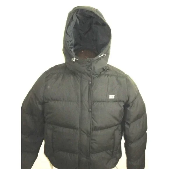 Levi's Women's  Performance Down Filled Insulated Puffer Jacket Black NWT - Picture 4 of 8
